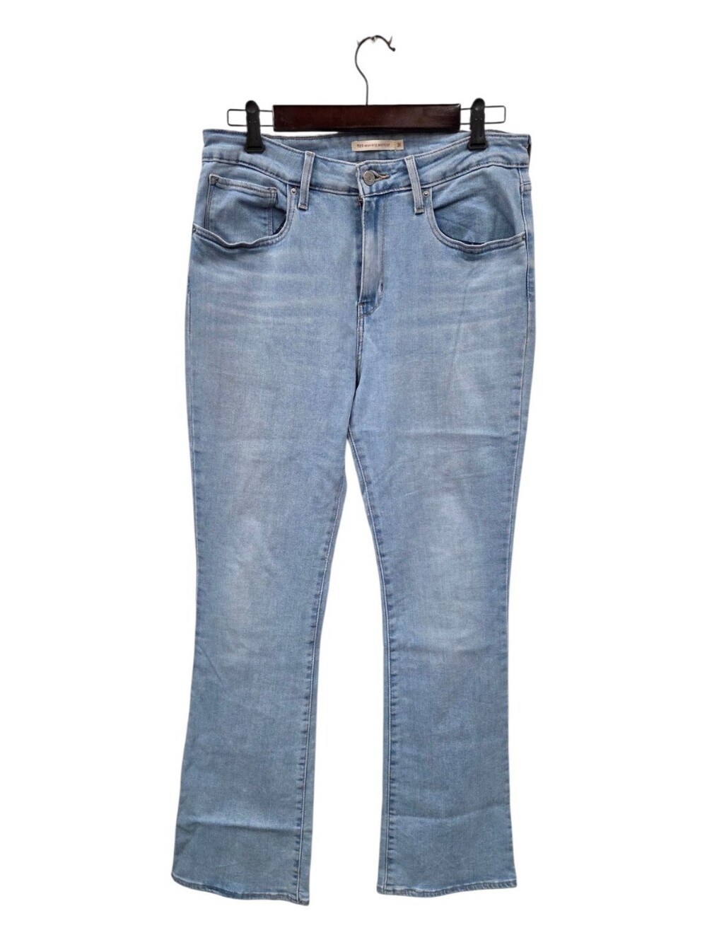 Levis 725 High Rise Stretch Bootcut Jeans 31 12
